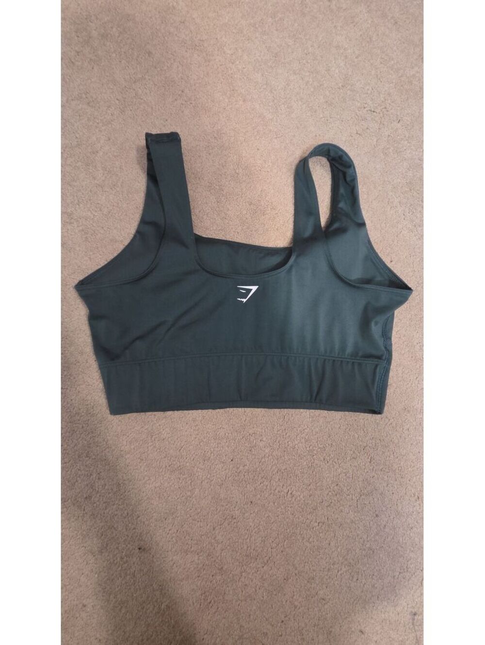 Gymshark Large Green Sports Bra WITH pads